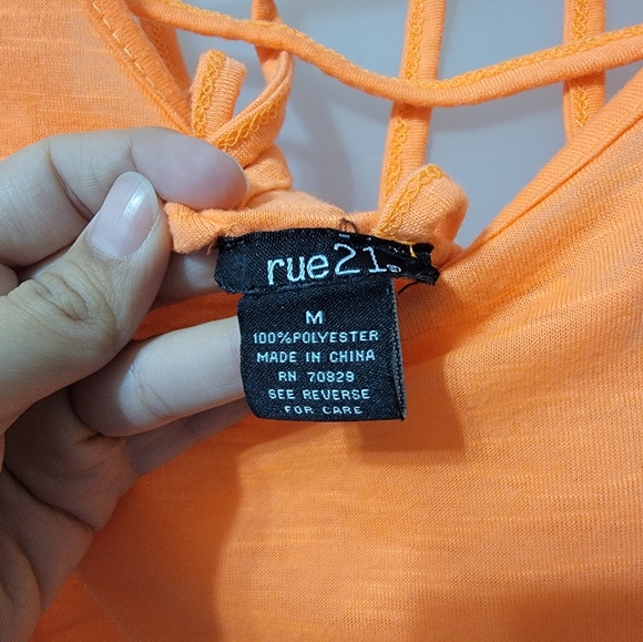 Neon Orange tee - Picture 3 of 4